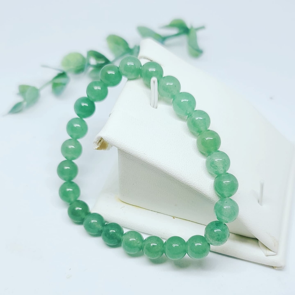 Green Aventurine beaded bracelet 8 mm